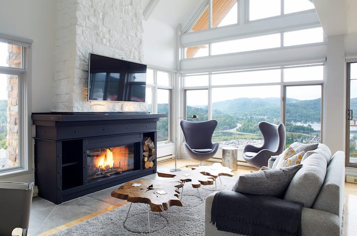 White Altitude Luxurious Condo On Resort - By Tremblant Living - Mont-Tremblant