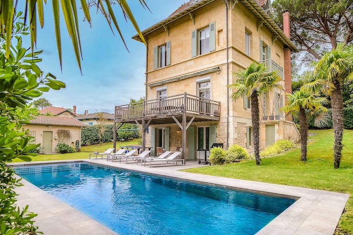 Superbe Villa Avec Piscine Chauffée Style - Cap Ferret