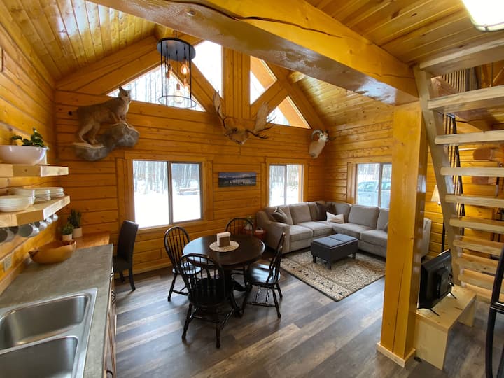 Beautiful Comfy Alaskan Log Home 1 - Alaska