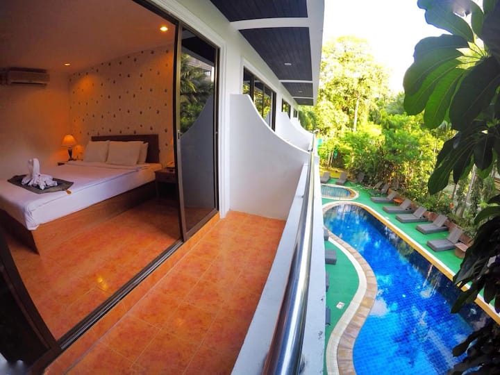 Pool view 2* bedroom apt. in center Patong Beach - Patong Beach