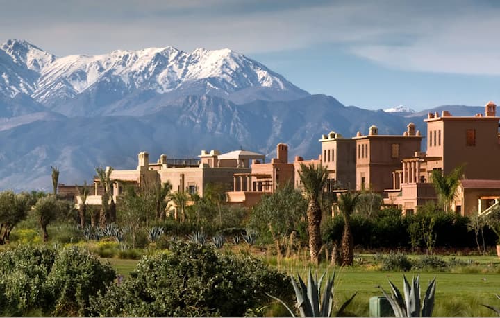 The Glamping on the views of the Marrakech Atlas - Marrakech