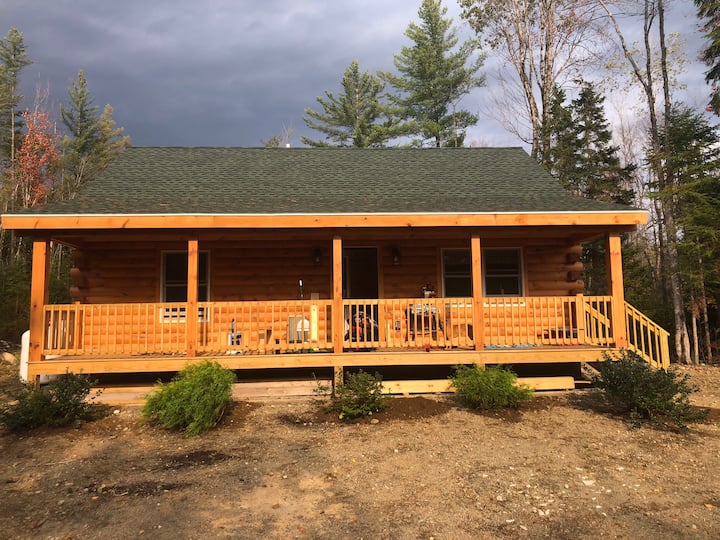 New Log cabin w/ trail access right from cabin. - Vermont
