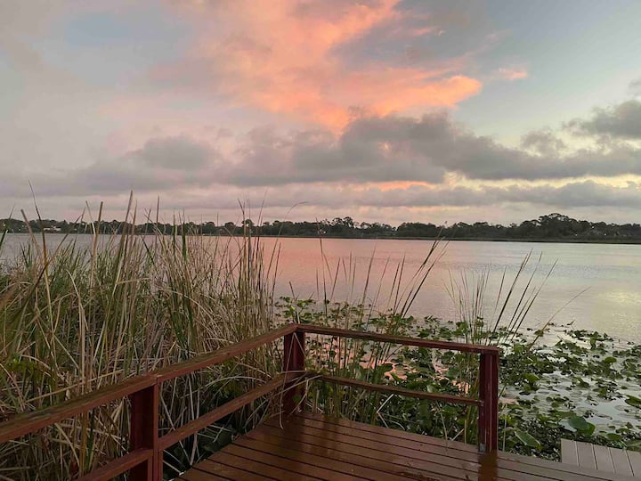 Peaceful Lake Front House-kayaks For Your Use - Palm Harbor