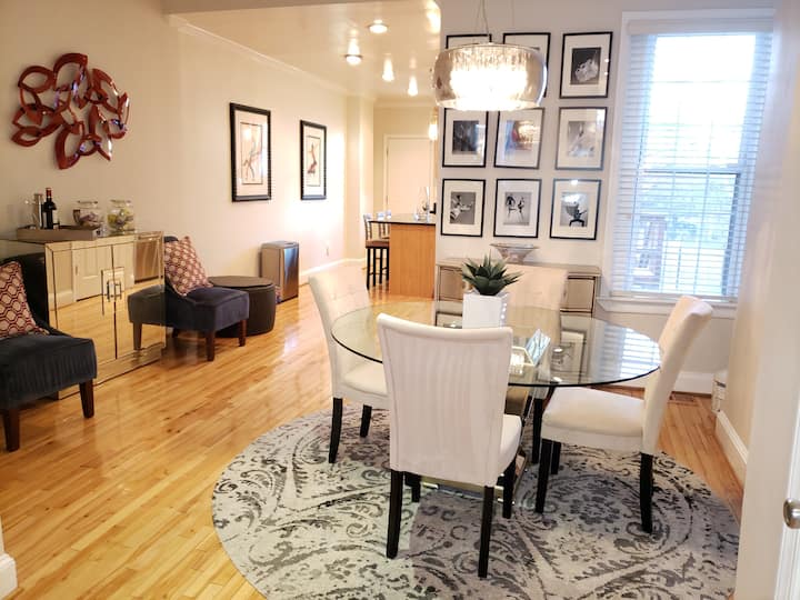 Charming Bloomingdale Row Home with Deck & Parking - Washington, D.C.