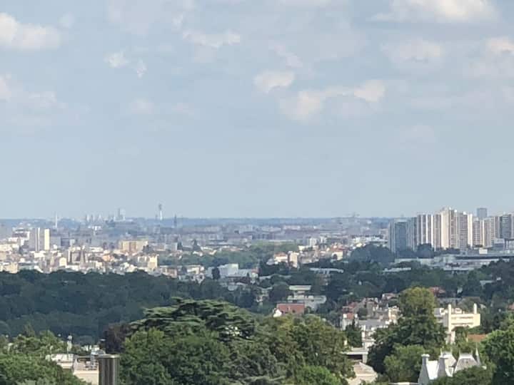 Bel appartement aérien, vue panoramique Paris - Rueil-Malmaison