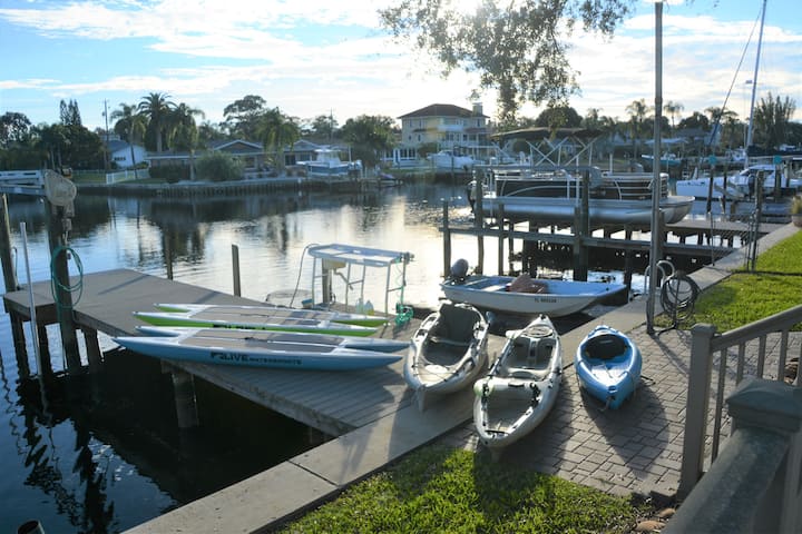 * House With Dock And  Direct Access To The Gulf * - Palm Harbor