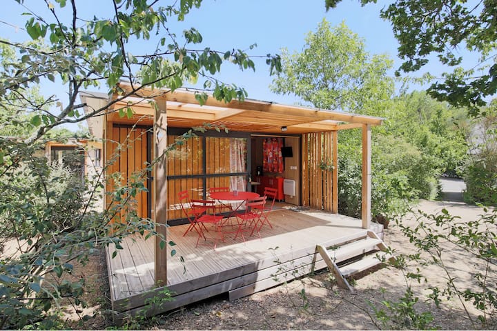 Chalet Evasion | Huttopia - Angers