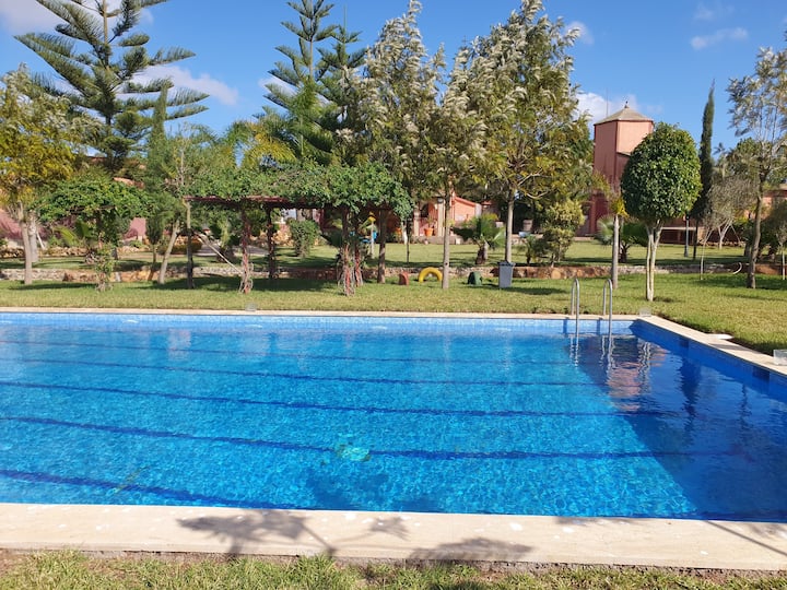 Villa de campagne avec jardin et piscine privatifs - Maroc