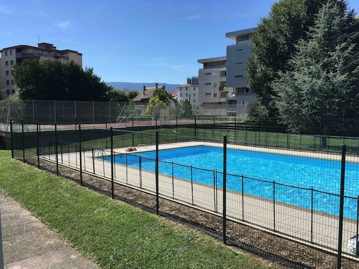 Studio 2 personnes Chambéry /piscine et parking 3* - Chambéry