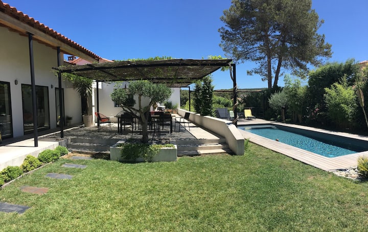 Villa Architecte avec piscine près Aix en Provence - Velaux