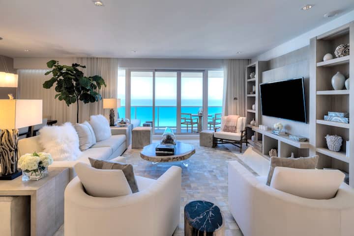 Ultra Luxe 4 Bed Direct Ocean Penthouse At 1 Hotel - Miami Beach