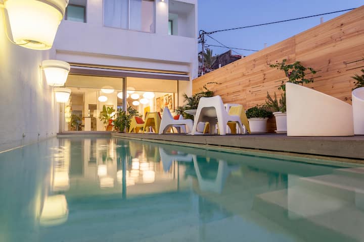 Exclusive Villa With Pool & 5 Suites On The Beach - Valencia