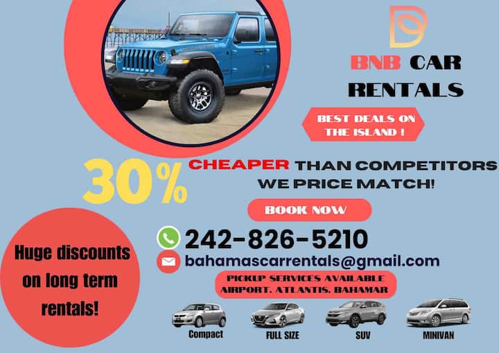 Harbor Mews! Complimentary Car & Cell Rental Incl! - The Bahamas