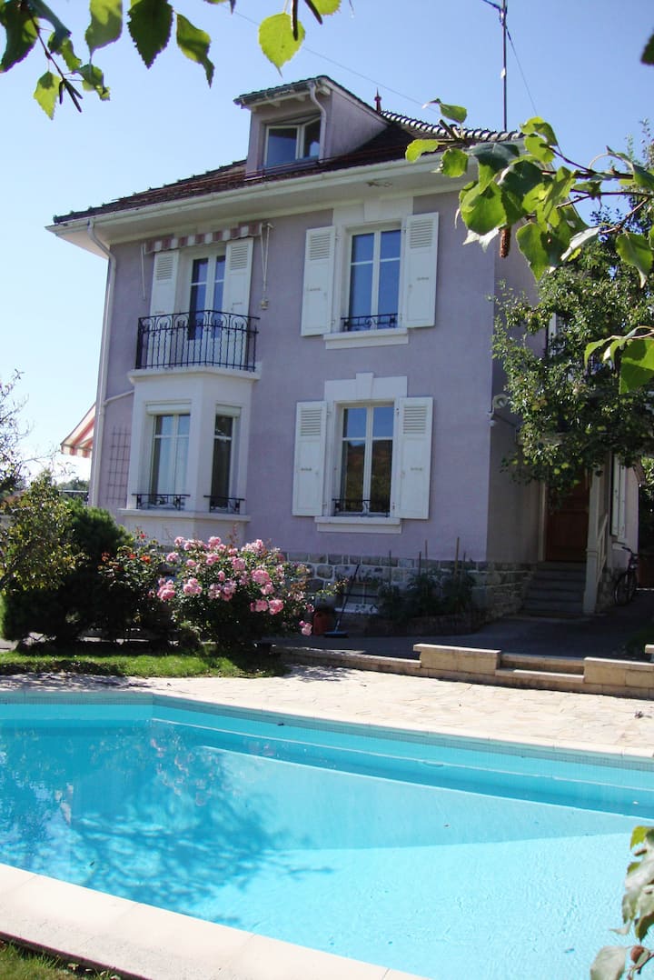 chambre dans maison avec jardin et piscine - Lausanne