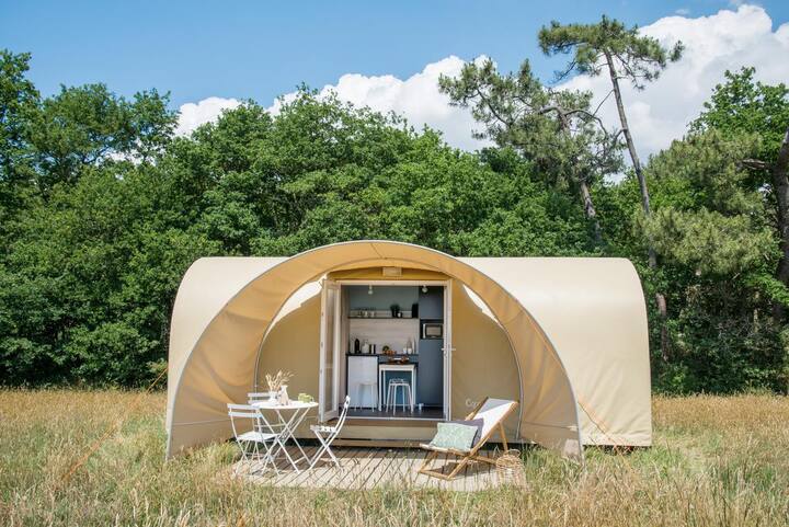 Coco Sweet, mobil-home style tente proche rivière - Bagnols-sur-Cèze