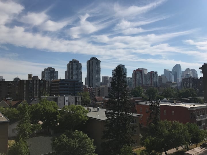 Beltline Community Deck Lux Aptm Dt Skyline Views - Calgary