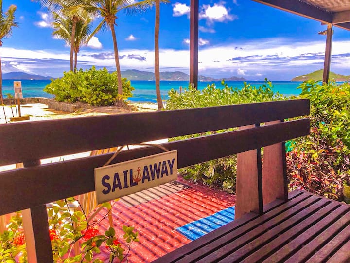 Sail Away II-WOW Beachfront to Paradise Remodeled - Saint Thomas