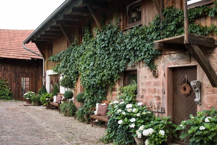 Bauernhof: Haus mit besonderem Charme und Sauna - Allemagne