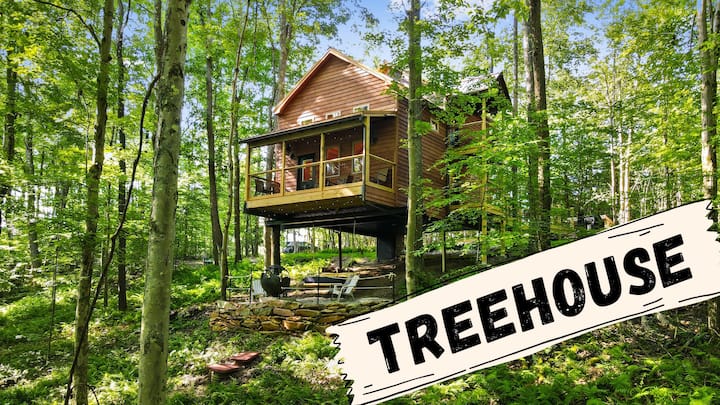 Ohiopyle Luxury Treehouse - Pennsylvania
