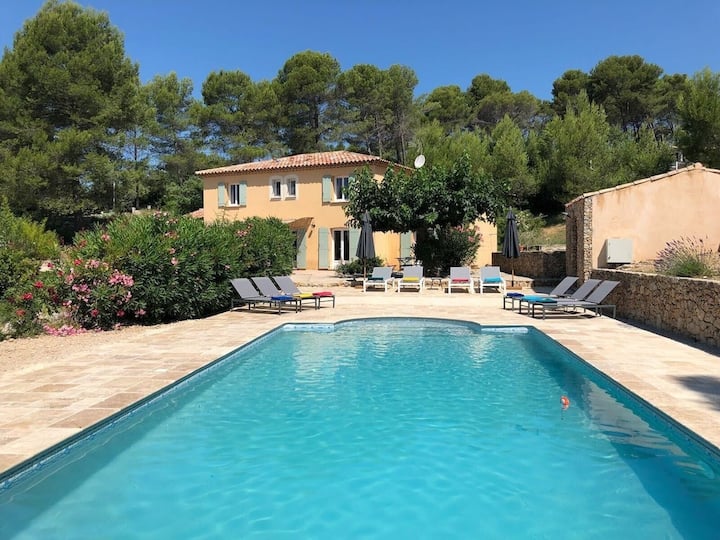 Magnificent family villa with heated pool - Lorgues