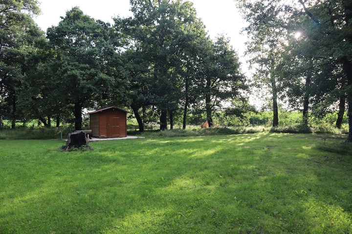 Agréable place de camping dans les bois - Saintes