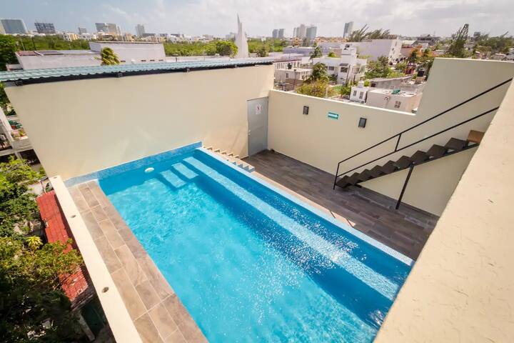 Studio Apartment Close To The Beach. Adults Only - Cancún