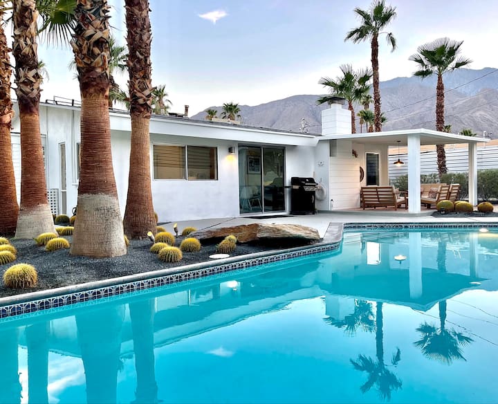 No 444 Immaculate Mid Century Home + Heated Pool - Palm Springs, CA