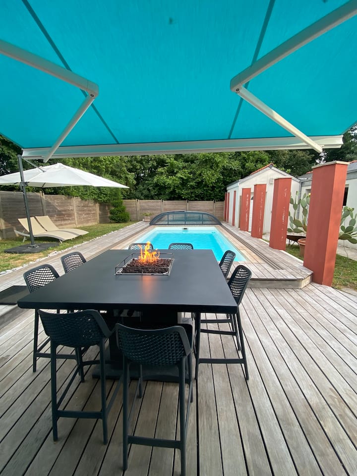 Maison Familiale/piscine Privée - Saint-Herblain