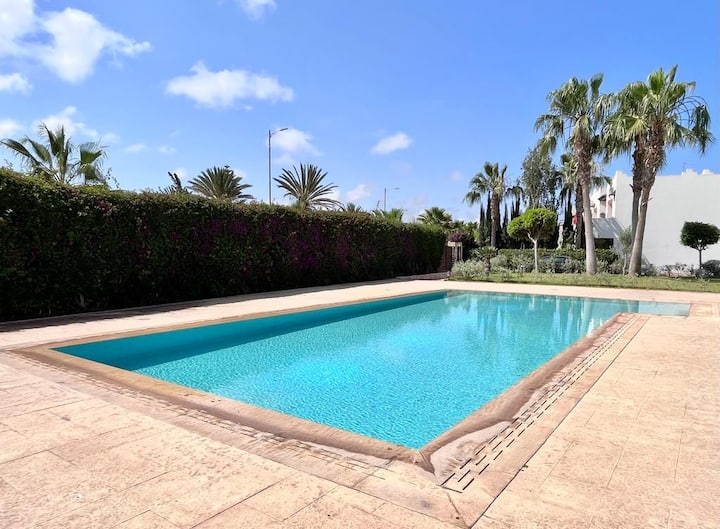 Superbe Villa Riad Avec Piscine A Cote Des Golfs - Agadir