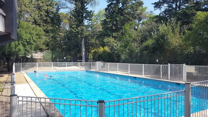 T2, calme, piscine, proche zoo - Parc de Lunaret - Zoo de Montpellier