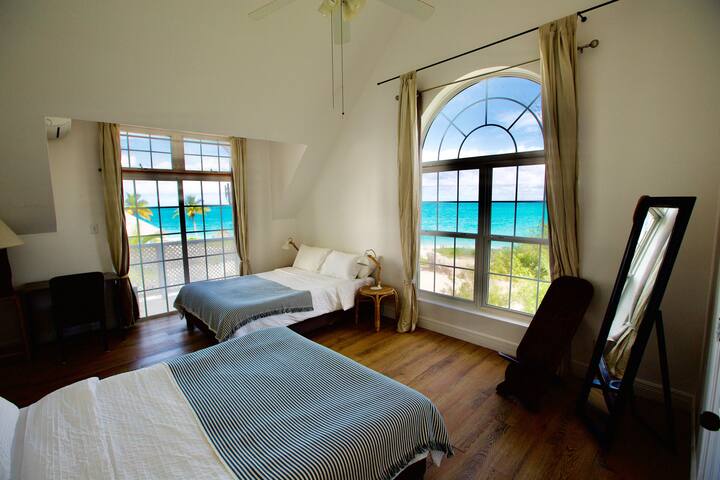 Belle chambre familiale dans villa sur la plage - The Bahamas