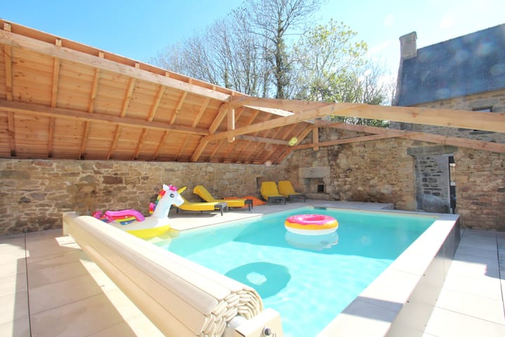 Le manoir de Pen Ar Méas - Villa avec piscine chauffée - Bretagne