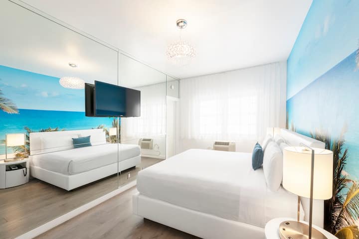 Ocean Drive King Room & Breakfast- Steps To Beach - Miami Beach