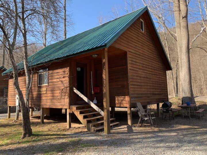 Riverside Open Family Cabin With Washer & Dry - West Virginia