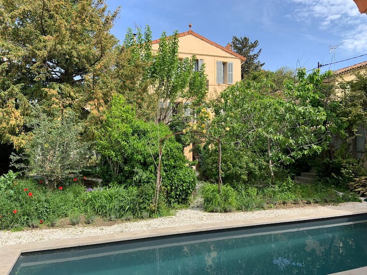 Aix centre -Maison 8 pax avec piscine et jardin - Aix-en-Provence