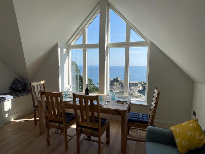STUNNING ocean view apartment in Polperro Cornwall - Polperro
