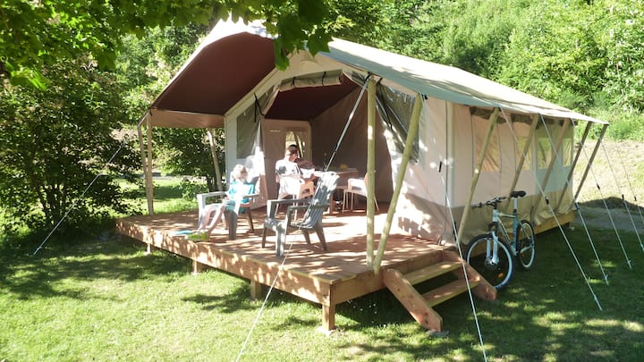 Domaine Lacanal Tente Safari Lodge - La Salvetat-sur-Agout