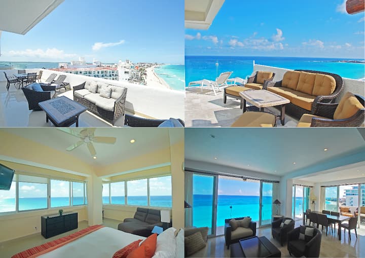 By Tim M - Cancun Penthouse Combo Sleeps Up To 20 - Cancún
