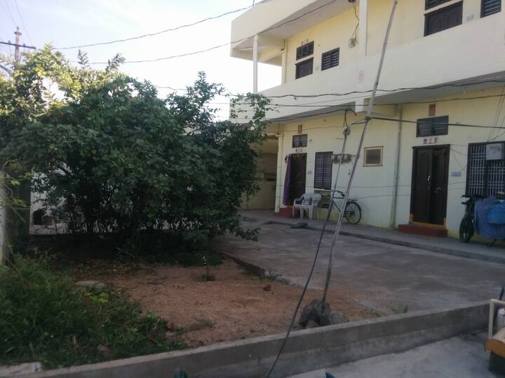 Shared 1BHK with A/C with greenery and open space - Karimnagar