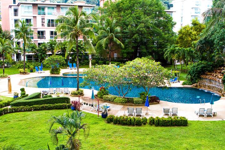 Fantastisk 2bädds lägenhet i Phuket Palace - Patong Beach
