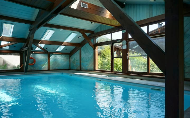 Ski In Ski Out Family Apartment With Indoor Pool! - Les Houches