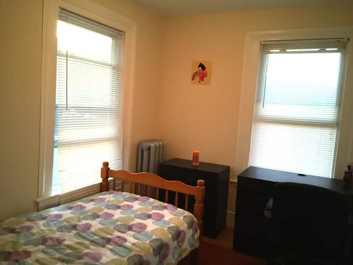 Sunny private room(Room 3) - Jamaica Plain - Boston