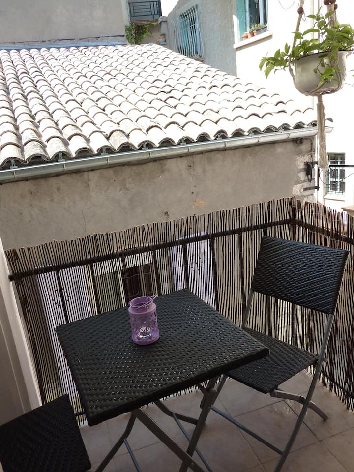 La Coste - maison avec balcon - Sisteron