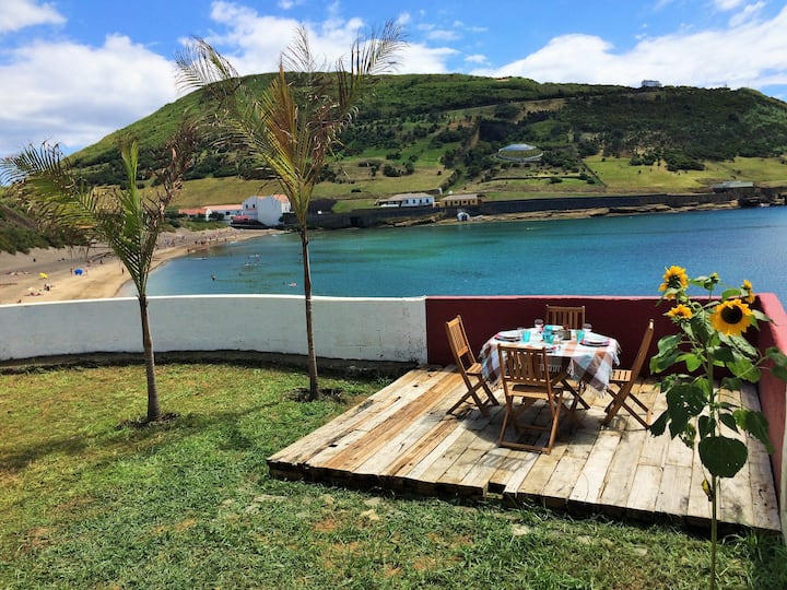 House @ porto pim beach - supreme location on the most beautiful beach azores - Ilha do Faial