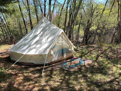 Torch Lake, MI Campings y Bungalows cozycozy