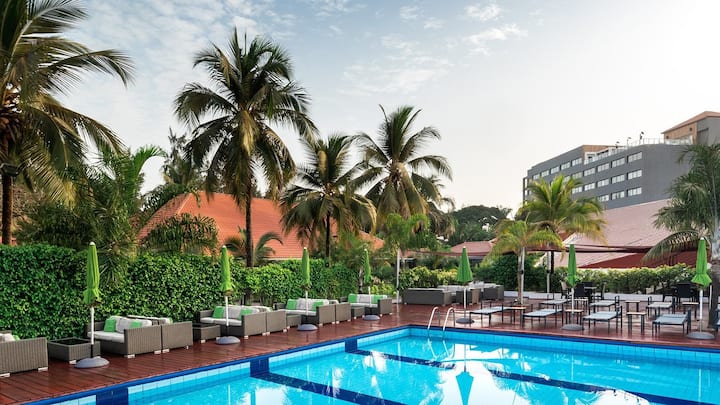 Oasis de tranquillité, Suite Junior, Riviera Hotel - Conakry