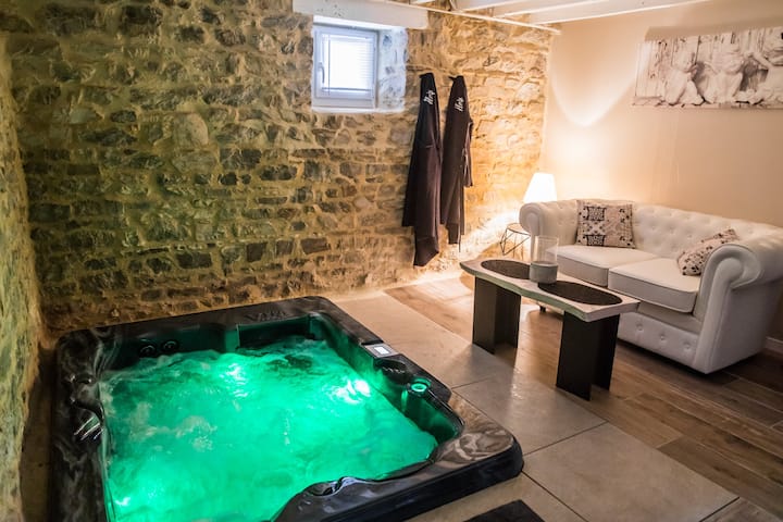 logement 46 m2, SPA privatif et piscine chauffée - Bain-de-Bretagne