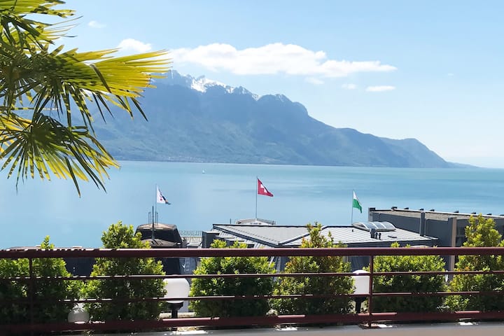 Bed&Breakfast situation exceptionnelle face au lac - Montreux