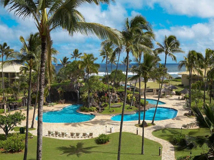 Ocean/pool View,1st Fl, 4 Start Luxury Resort. - Kauai, HI