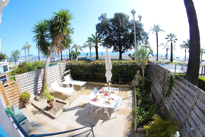Nizza-promenade Centro-sea Front, Garten Und Privatparkplatz - Nizza